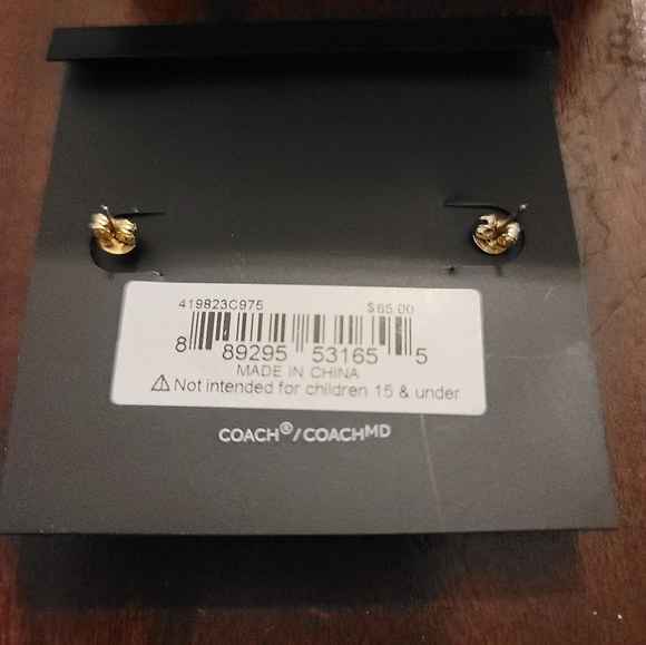 Coach Earrings - Picture 2 of 3